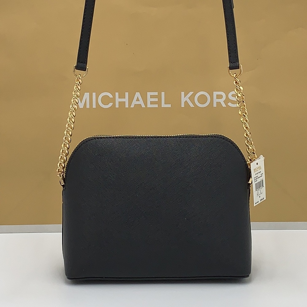 MICHAEL KORS MEDIUM DOME XCROSS XBODY BLACK COLOR - Picture 13 of 14